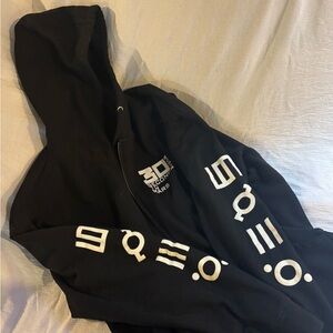 Vintage 30 Seconds to Mars Echelon Hoodie Zip Up Jacket Jared Leto 3XL EUC